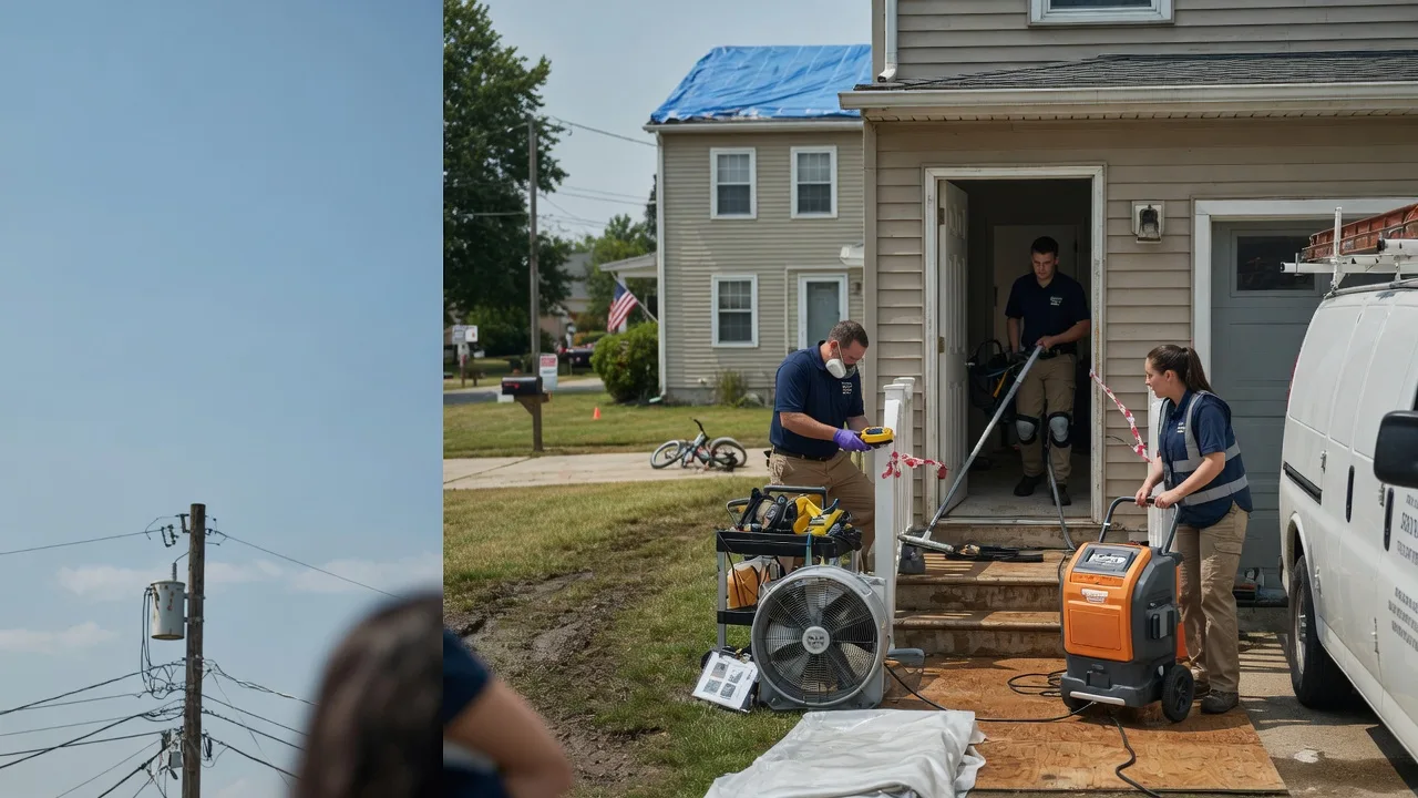 Water Damage Repair in Lawrence, IN near me
